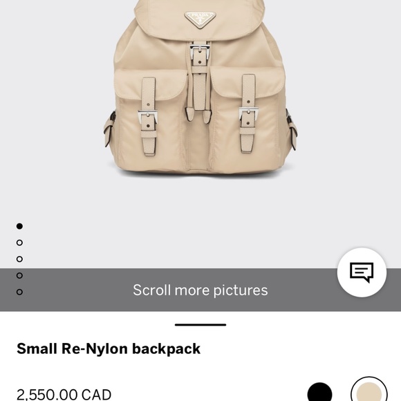 Prada back pack nylon - Picture 10 of 10